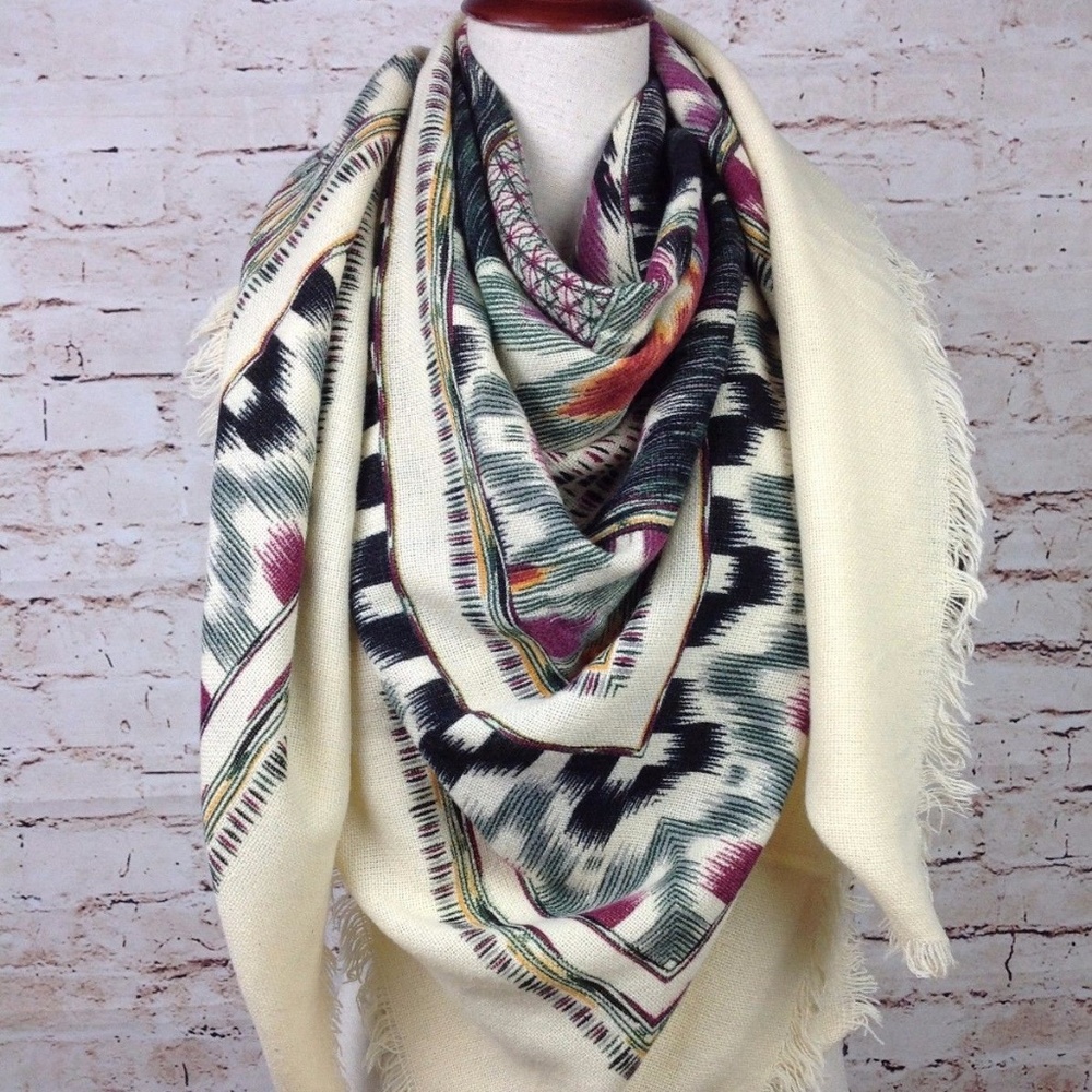 Boho Shawl, Handcrafted In Mongolia